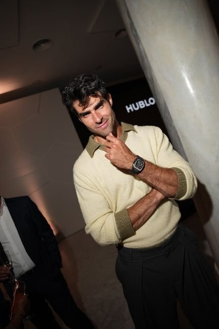 Invitado en el evento de Hublot